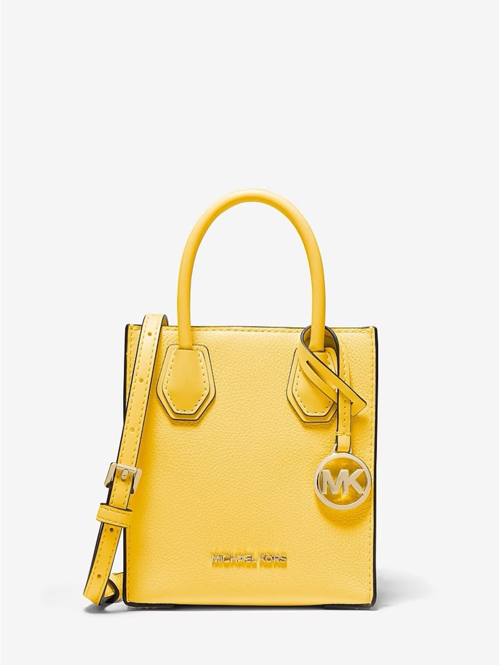 MICHAEL KORS MERCER XS
SHOPPER/CROSSBODY -
GOLDEN YELLOW